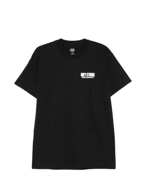 Obey graphic T-shirt Black 165264301