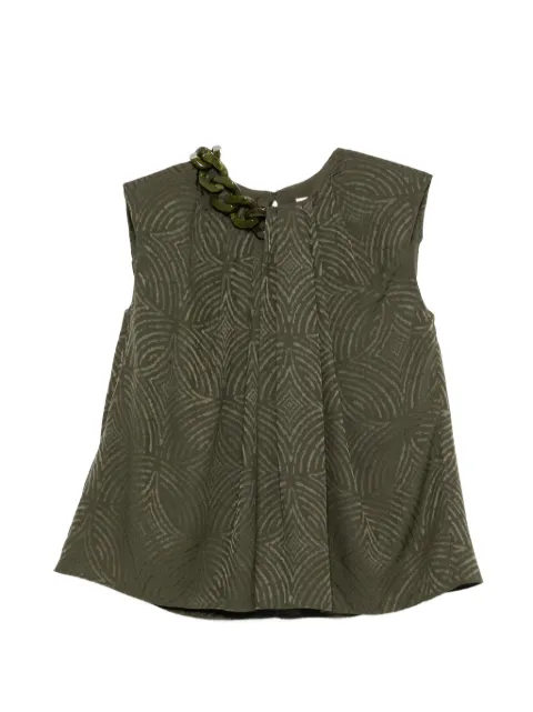 JOSEPH Taddart blouse Green JF009751