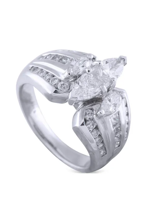 LB Exclusive diamond ring Silver MF09022426