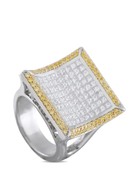 LB Exclusive diamond ring Silver MF07022426