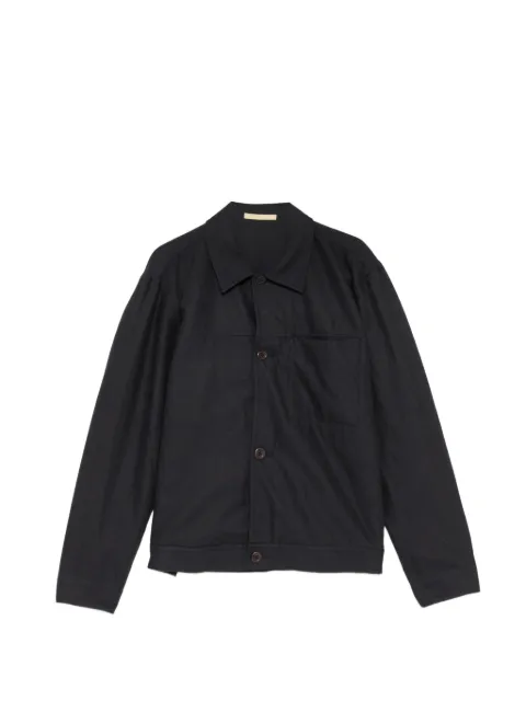 Norse Projects Arresskov twill overshirt jacket Black N5002997004