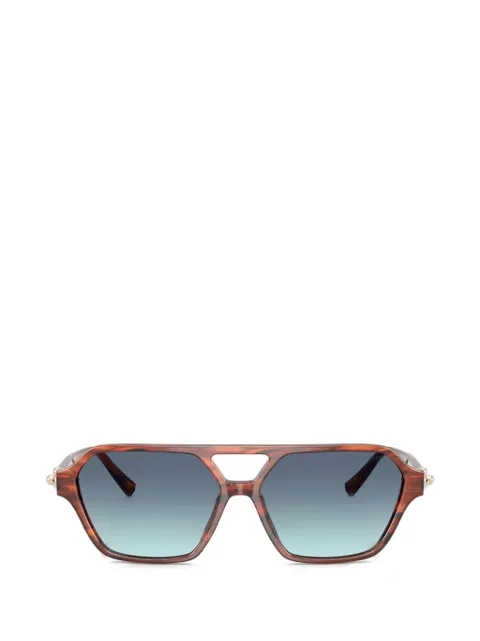 Tiffany & Co Eyewear pilot-frame sunglasses Brown TF4264U