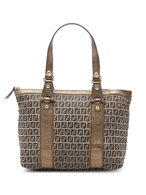 Fendi Pre-Owned 2000-2010 Zucchino Canvas tote bag Brown 6QLPOJOJEHJQ5D4Z