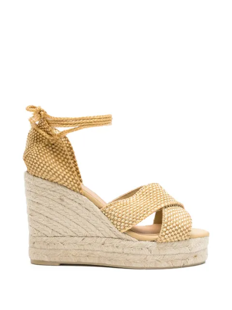Castañer Becca heeled espadrilles Yellow 026130