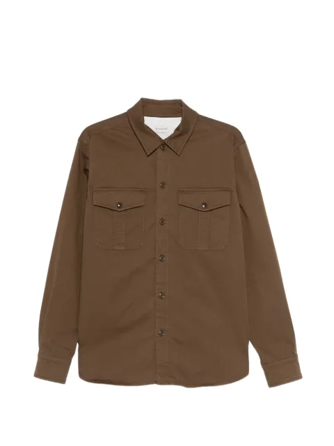 Moncler button pockets jacket Brown L10912F00055598QH