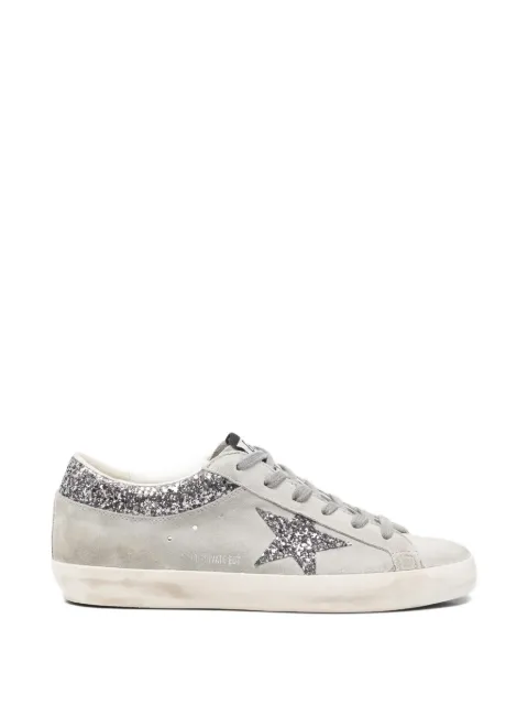 Golden Goose x Browns superstar glitter-embellished sneakers Grey GWF01042F009040