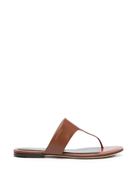TOM FORD open-toe leather sandals Brown W3935LCL002N