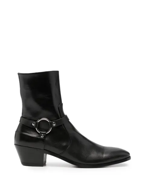 TOM FORD harness-detail ankle boots Black W3904LGO073S