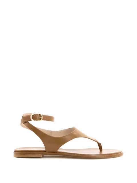 Stuart Weitzman Marley ankle-strap sandals Brown MARLEYSANDALLAR