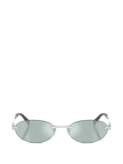 Tiffany & Co Eyewear oval-frame sunglasses Silver TF3119D
