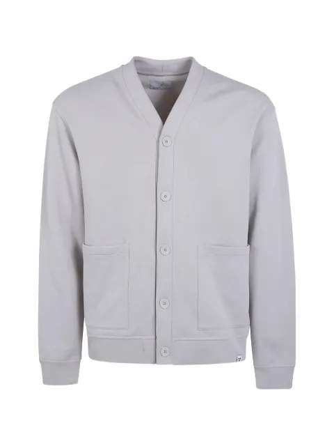WOC patch-pocket cardigan Grey 026SW026FL