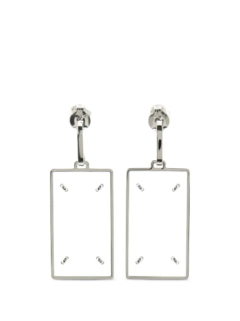 Maison Margiela four-stitches pendant earrings Silver SM2VG0022P9224