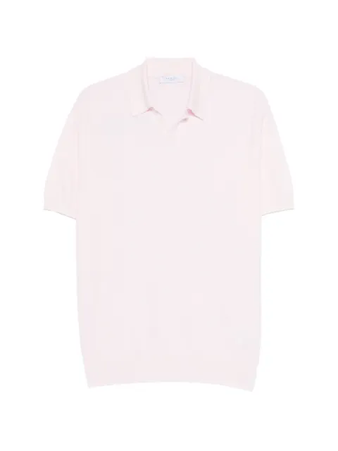 Boglioli V-neck T-shirt Pink 91571TSB4801