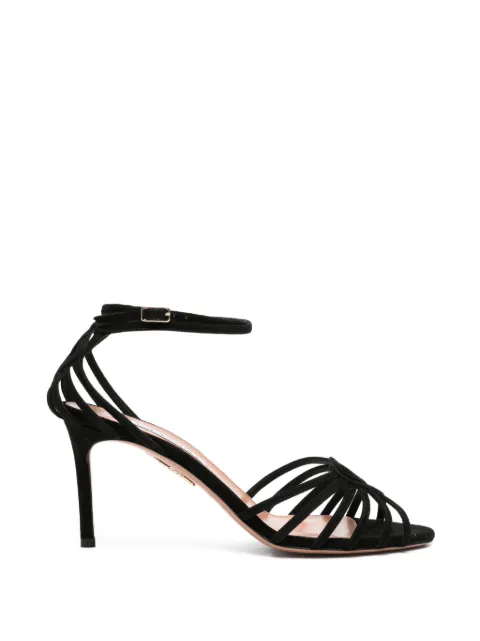 Aquazzura strappy heeled sandals Black SWHMIDS0SUE000