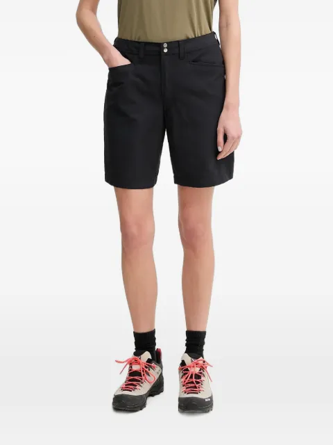 Haglöfs ripstop belt-loops shorts Black 607877