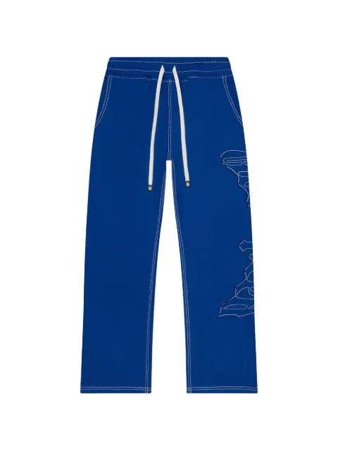 GODSPEED logo track pants Blue GS093