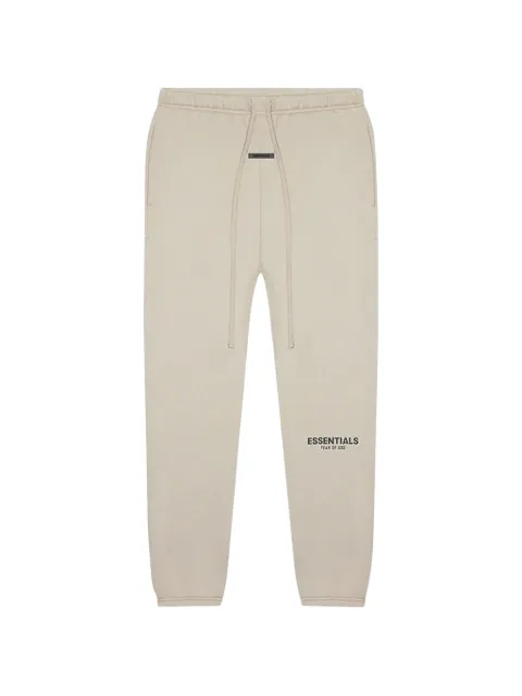 FEAR OF GOD ESSENTIALS drawstring track trousers Neutrals 0130250500205025