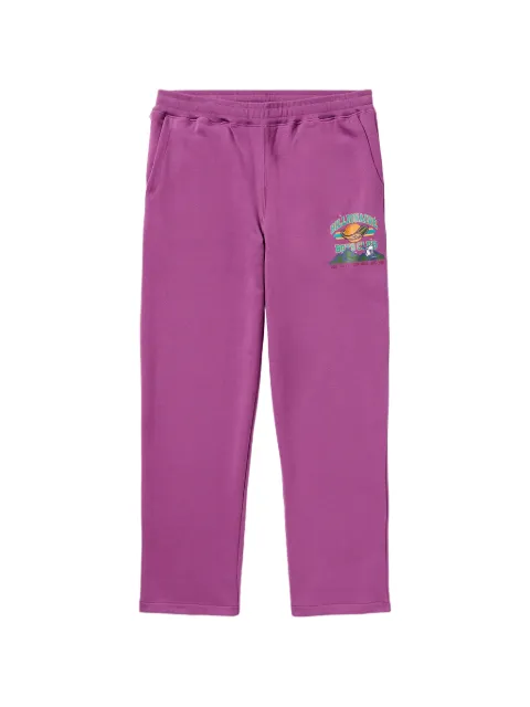 Billionaire Boys Club graphic planet track pants Purple 8611108AME