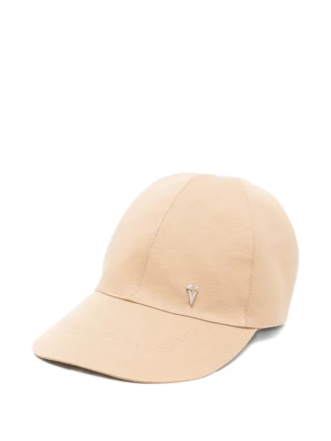 YVMIN hair-tie logo-applique baseball cap Neutrals 26189BRW00NN