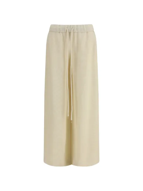 Gabriela Hearst Gelos drawstring-fastening trousers Neutrals 2262023G001