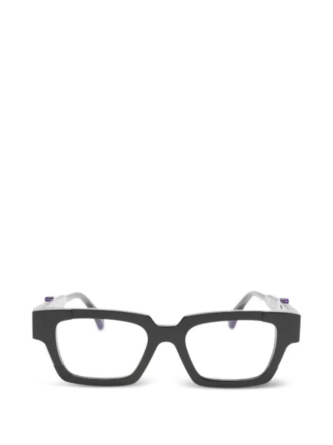 Kuboraum rectangle-frame glasses Black I01