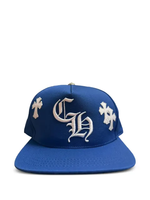 Chrome Hearts cross-patch baseball cap Blue CHRM0880