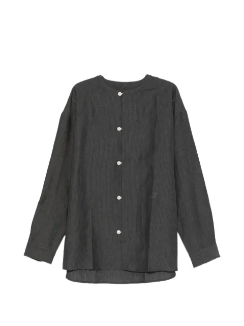 Jacquemus long-sleeve striped shirt Grey SHM00615AW00810
