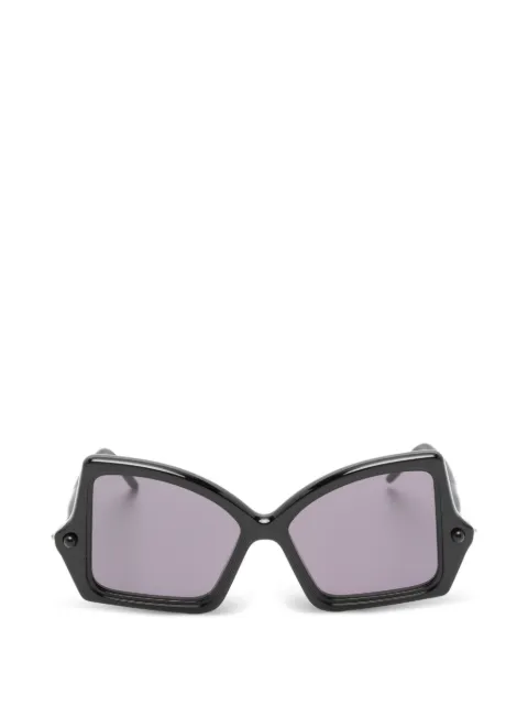 Kuboraum square-frame sunglasses Black P30