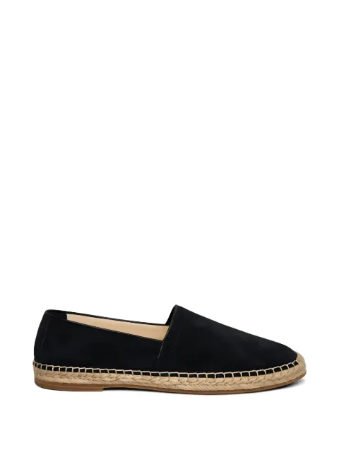 Brunello Cucinelli calfskin espadrilles Black MZUERPQ726TZSILCOG61
