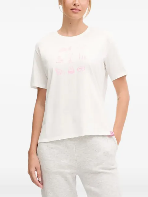 BOGNER graphic print T-shirt White 54527308001