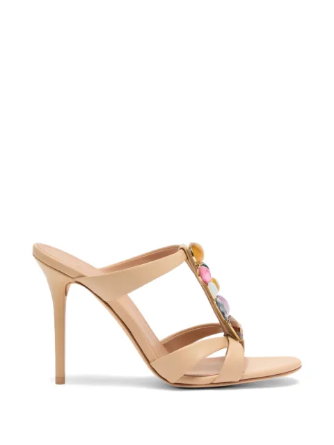 Malone Souliers Simi leather sandals Neutrals SIMI1001