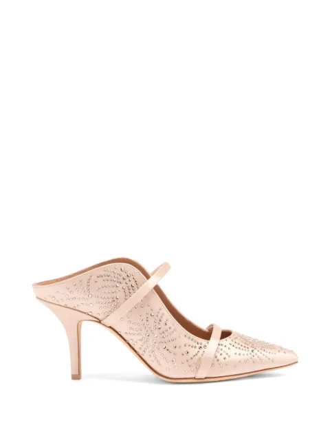 Malone Souliers Maureen crystal-embellished mules Neutrals MAUREEN70493