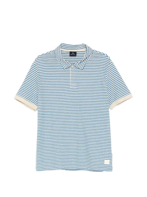 PS Paul Smith striped polo shirt Blue M2R646ZV22621