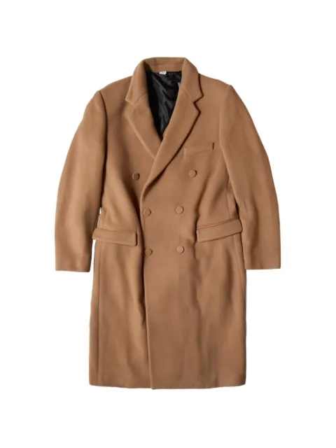 Winnie NY double-breasted coat Brown WNYSS23JKT02CML