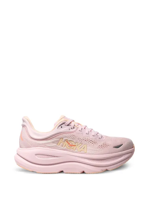 HOKA Bondi 9 lace-up sneakers Pink 1162012LRMT