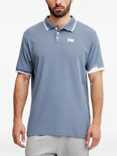 Helly Hansen logo-print polo shirt Blue 34068