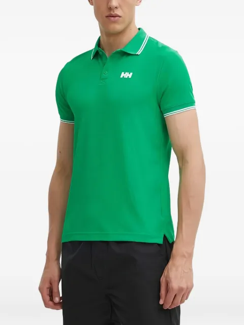 Helly Hansen striped trim polo shirt Green 34068