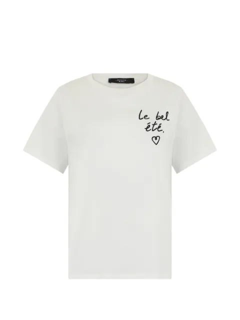 Weekend Max Mara graphic T-shirt White 2615971042600