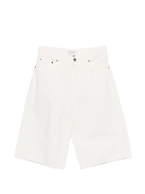 Haikure New Becky Full 44 five-pocket denim shorts White HEW03350GF172PX