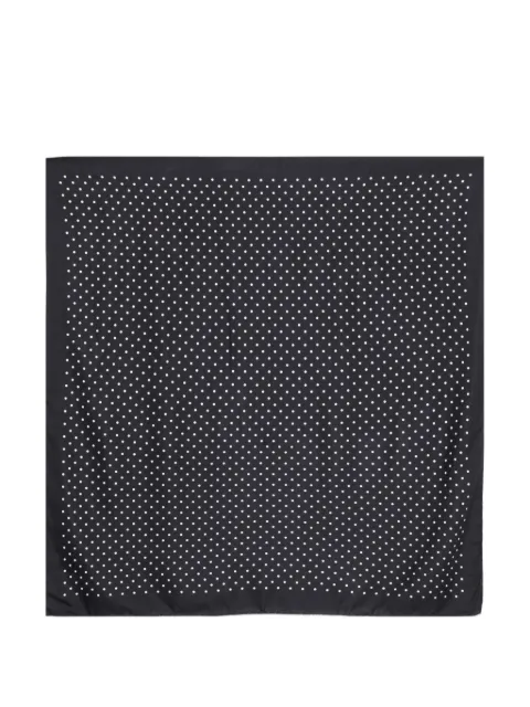Destin polka dot scarf Black PINOBANPOBL