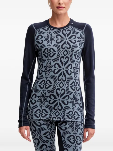 Helly Hansen printed long-sleeve top Blue 49379