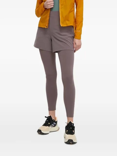 Helly Hansen logo-embroidered leggings Grey 63183