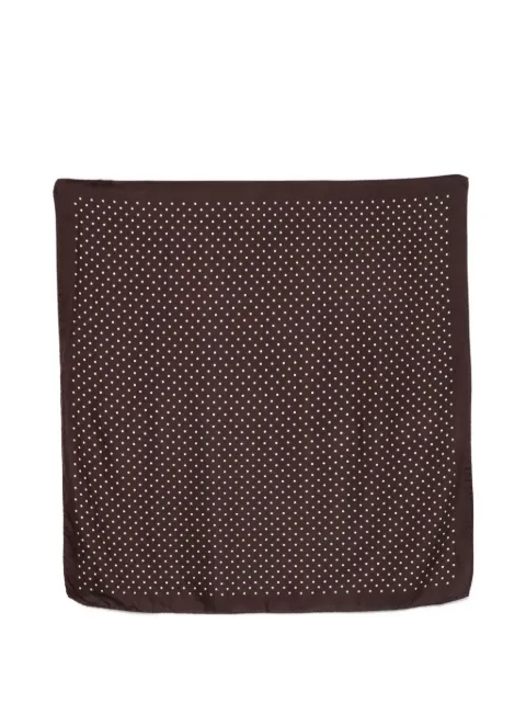 Destin polka-dot bandana Brown PINOBANPOCH