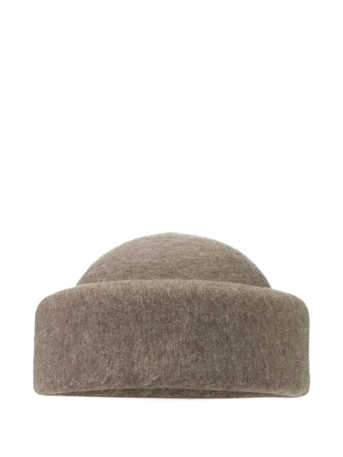 Loro Piana Pablo beanie hat Brown FAP8954H06H