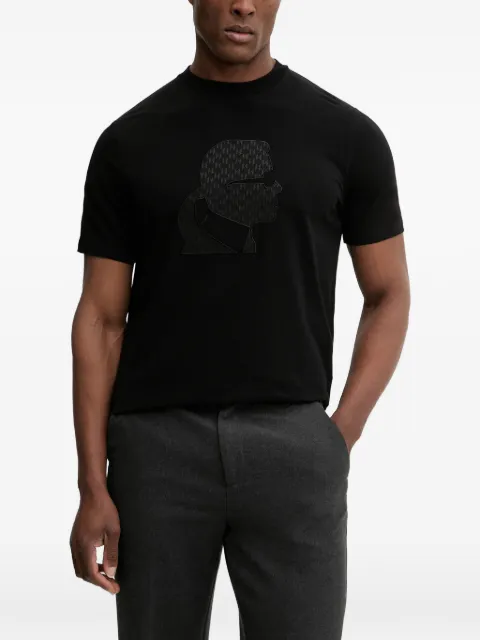 Karl Lagerfeld graphic-print T-shirt Black 755055561221