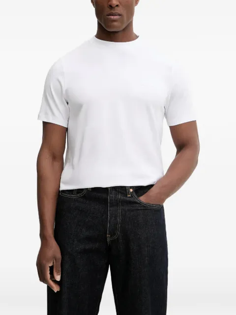 Karl Lagerfeld logo-appliqué T-shirt White 755054561221