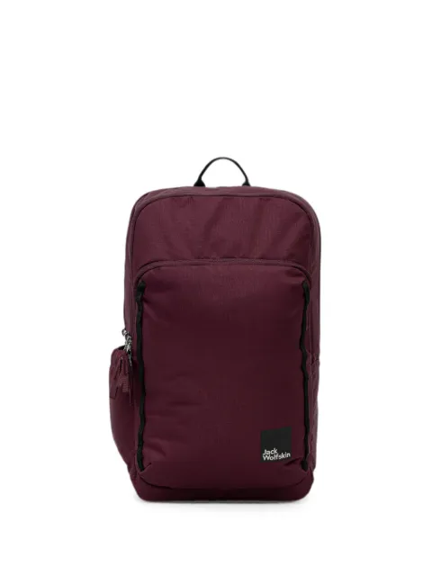 JACK WOLFSKIN Terracade logo-patch zip-fastening backpack Purple A64020