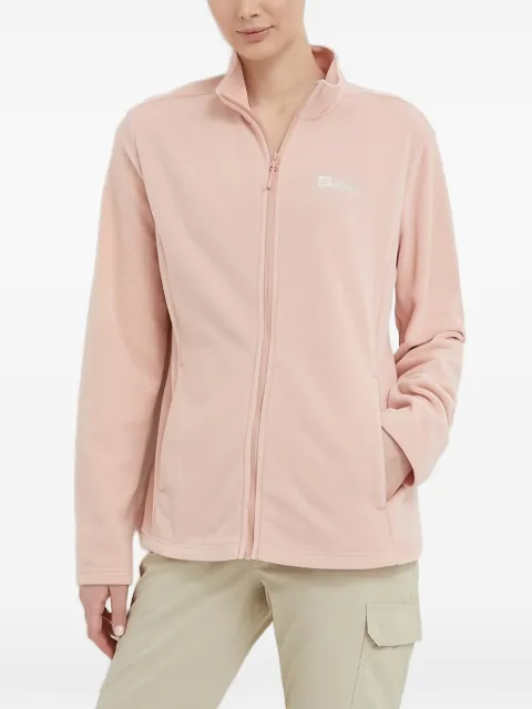 JACK WOLFSKIN Taunus Fz zip-up fleece sweatshirt Pink 1711391