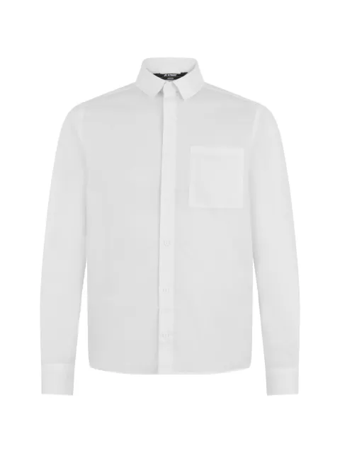 K-Way pocket shirt White K5134GW