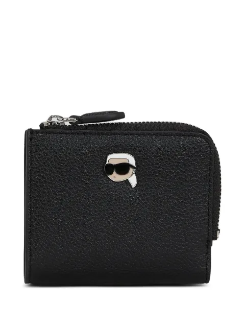 Karl Lagerfeld Ikonik zip-around purse Black A3W32089999